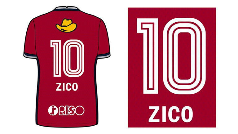 希少　美品　即完売モデル　鹿島アントラーズ　復刻　ユニフォーム　10番　 ジーコ 22レジェンドナンバーユニフォーム（1ST）10番ZICO受付開始のお知らせ