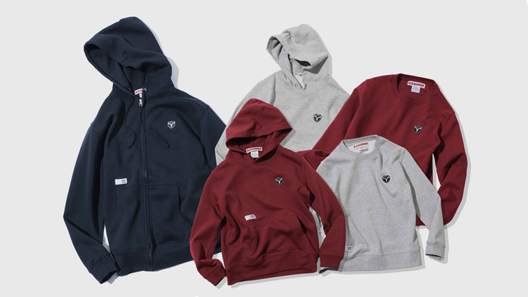 鹿島アントラーズ　STANDARD BIG SWEAT Ｌサイズ フーディー（カレッジロゴ）レッド – 鹿島アントラーズFC - 公式