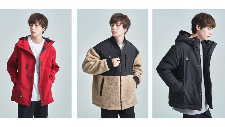 KASHIMA ANTLERS OUTDOOR LINE シェルパーカー・ボアジップジャケット