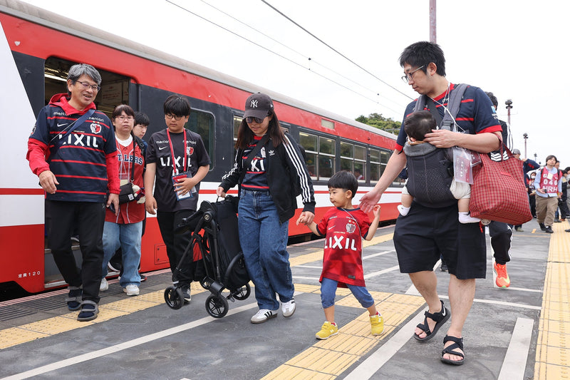 ANTLERS BUSINESS CLUB 渋滞緩和とCO2削減を目指す「神栖駅発の特別列車」によるパーク＆ライドの実施