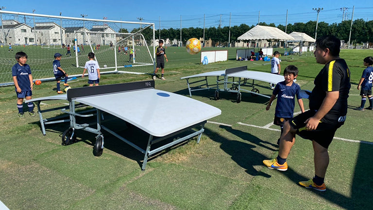 つくば3on3 2年生リーグの選手がテックボールに初挑戦（7/17）