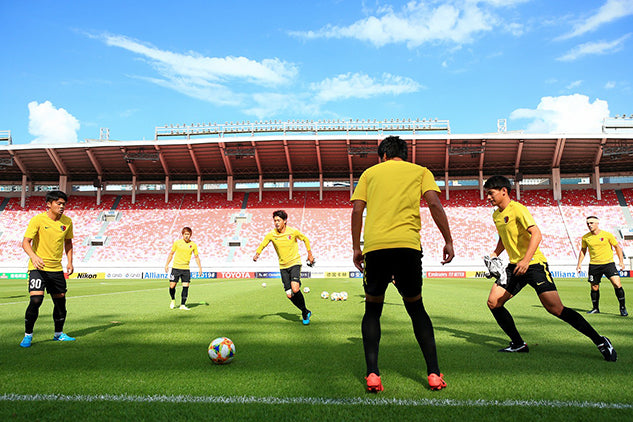 広州恒大戦前日トレーニング(公式練習＆公式記者会見)