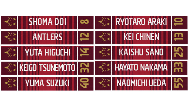 23選手ミニニットマフラー受付開始のお知らせ