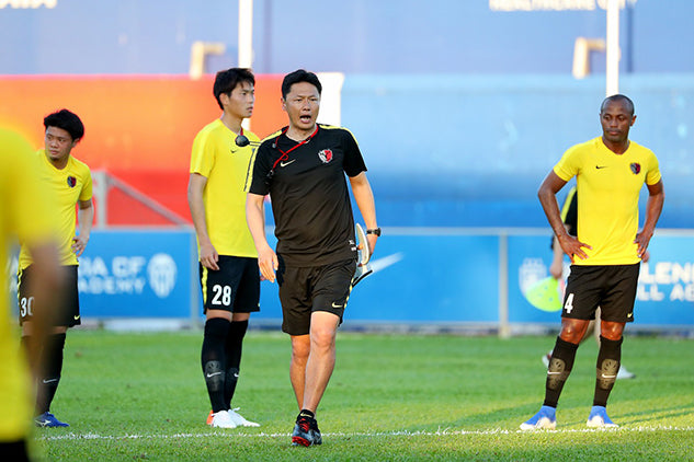 ジョホール・ダルル・タクジム戦前々日トレーニング