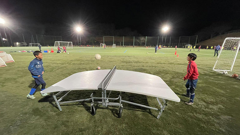 日立折笠校スペシャルコース・ゲームコースの選手がテックボールに挑戦！（1/31）