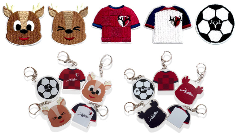 刺繍シールワッペン各種・アクリルキーホルダー各種発売のお知らせ