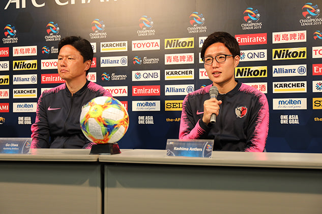 慶南戦前日トレーニング(公式練習＆公式記者会見)