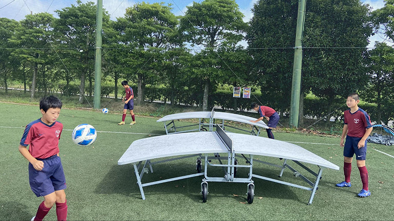 鹿島アントラーズジュニアがテックボールで真剣勝負（6/27）