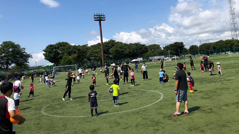 キッズ対象『親子サッカーイベント』を開催（7/24）