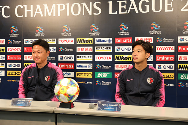 広島戦前日トレーニング(公式練習＆公式記者会見)