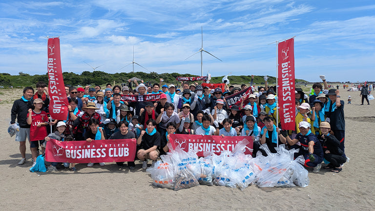 ANTLERS BUSINESS CLUB 神栖市2025海岸清掃