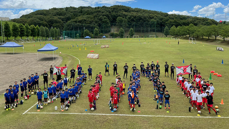 常陸大宮少年団サッカー教室開催（7/10）