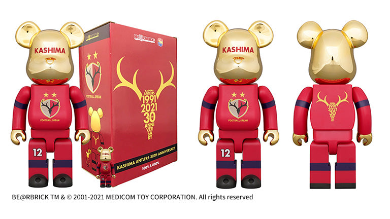 「KASHIMA ANTLERS　×　BE＠RBRICK」店頭販売開始のお知らせ