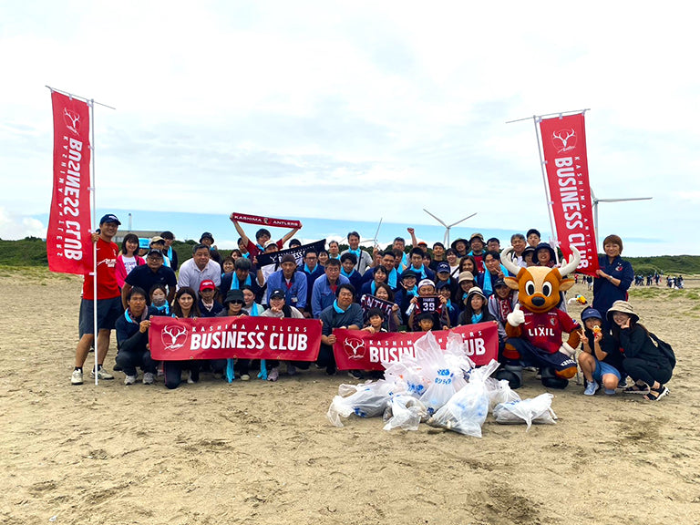 ANTLERS BUSINESS CLUB 神栖市2024海岸清掃
