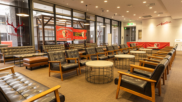 ホームゲーム開催時「メルカードラウンジ」運用開始のお知らせ～株式会社メルカリがネーミングライツパートナーに決定～