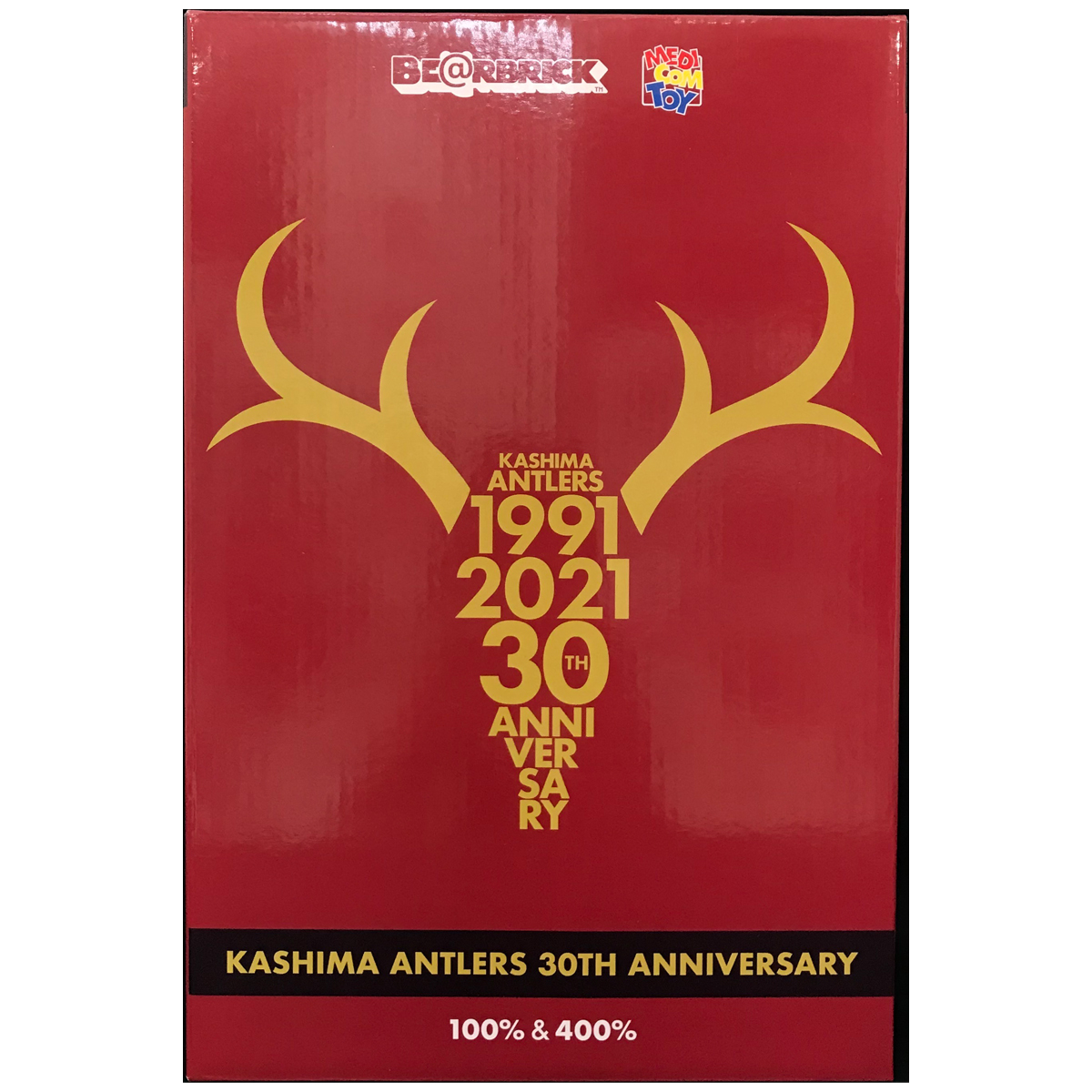 BE＠RBRICK KASHIMA ANTLERS 30th ANNIVERSARY 100%&400% | グッズ 