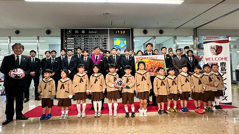 パートナー訪問＆宮崎到着 | 鹿島アントラーズ オフィシャルサイト