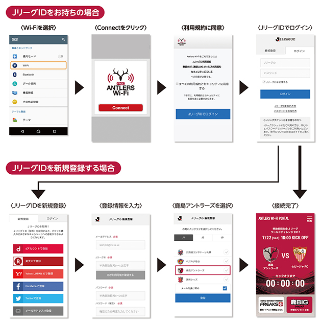 スタジアム無料wi Fi Antlers Wi Fi 専用コンテンツ配信サービス提供開始のお知らせ 鹿島アントラーズ オフィシャルサイト スタジアム無料wi Fi Antlers Wi Fi 専用コンテンツ配信サービス提供開始のお知らせ 鹿島アントラーズ オフィシャルサイト