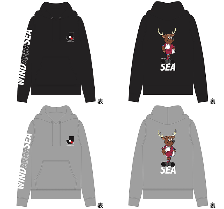 WIND AND SEAコラボシリーズ』受注販売開始のお知らせ | 鹿島 大手ECサイト wind and sea Jリーグ コラボTシャツ Tシャツ/カットソー(半袖/袖なし)