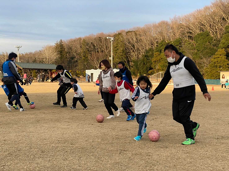 新春 親子サッカーフェスティバル 1 15 鹿島アントラーズ オフィシャルサイト
