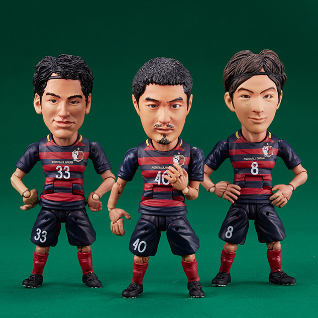 鹿島アントラーズ 金崎夢生 17tia Action Antlers Figure Is Toysrocka This 塗装済完成品 鹿島アントラーズファンクラブ通販限定 期間限定送料無料 Toysrocka