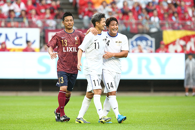 Encore Supported By Jim Beam 中田浩二 柳沢敦 新井場徹 合同引退試合 その2 鹿島アントラーズ オフィシャルサイト