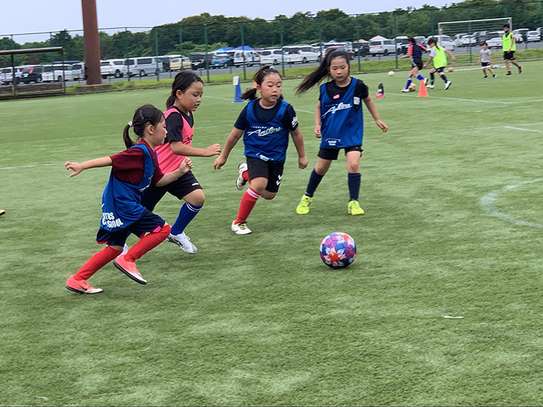 女の子サッカー教室開催 6 26 鹿島アントラーズ オフィシャルサイト