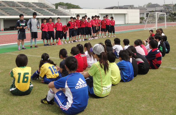 クリニック 女子サッカー教室 鹿島アントラーズ オフィシャルサイト