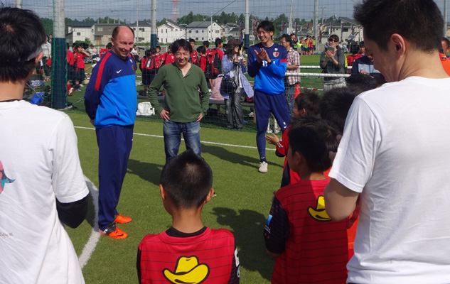 5月12日 アルシンド氏 親子サッカー教室 | 鹿島アントラーズ ...